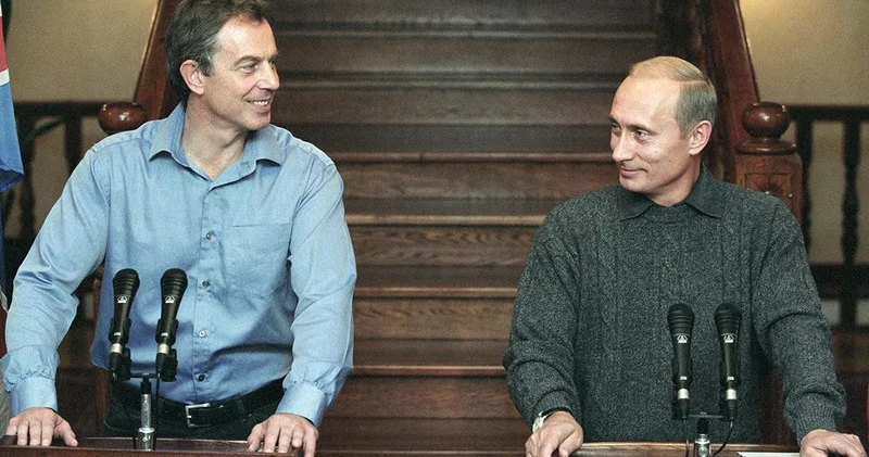 Путин вспомнил, как в пижаме пил кофе дома у Тони Блэра