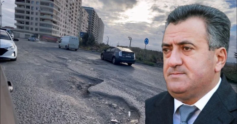 Abdin Fərzəliyevin korteji qəzalı yoldan keçdi, sakinlər sevindi Təfərrüat (VİDEO)