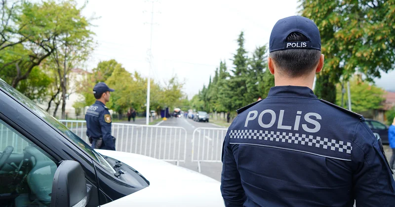 Şəkidə polis fasiləsiz xidmət aparır Video