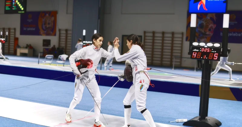 Первая медаль Азербайджана в фехтовании на Играх СНГ