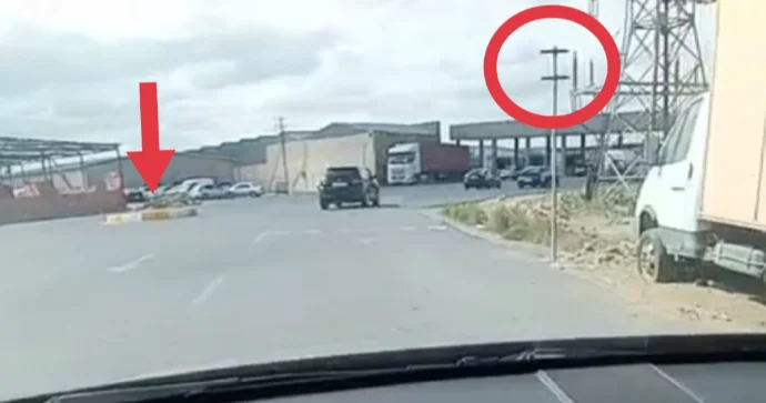 Tapmacaya çevrilən dairə: Sürücülər allah ümidinə gedirlər VİDEO
