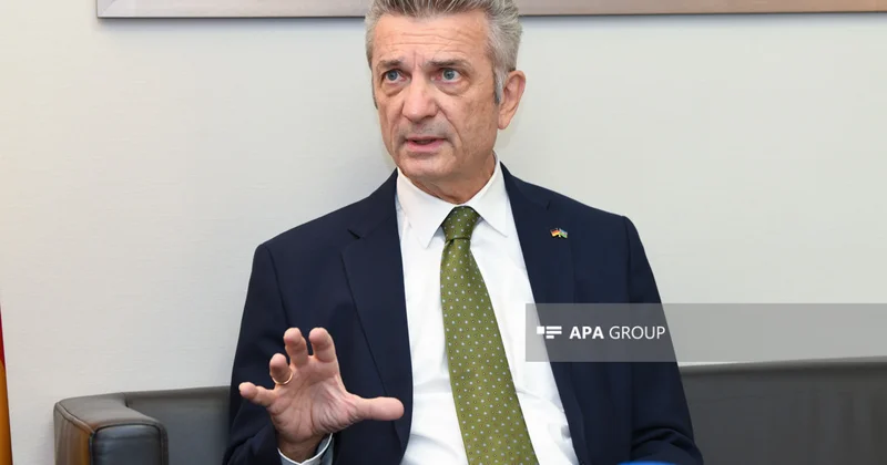 Almaniya səfiri: Yeni razılaşmanın Aİ Azərbaycan əməkdaşlığı üçün yeni imkanlar yaratmaq potensialı var
