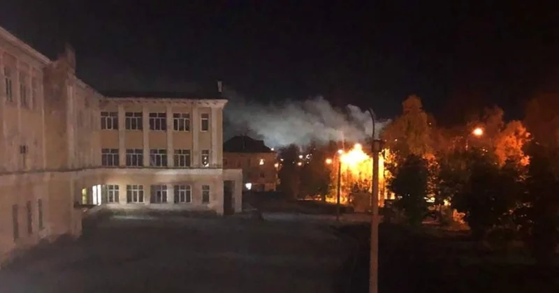Украина ударила по Азоту видео