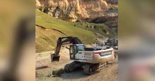 Laza kəndinin yolu lil və palçıqdan təmizlənib AAYDA (VİDEO)