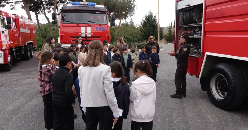 FHN in Dövlət Yanğından Mühafizə Xidməti növbəti “Açıq qapı” günü tədbiri keçirib FOTOLAR