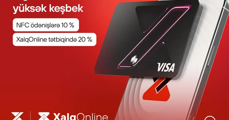 Xalq Bank dan Digital Card la əməliyyatlara 20 % dək keşbek!