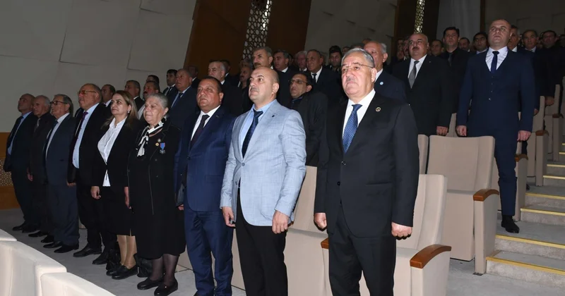 Ağdamda 5 oktyabrla bağlı tədbir keçirilib FOTOLAR