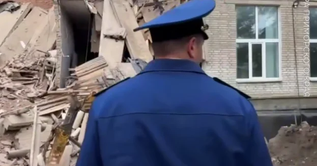 В российском городе рухнул колледж ВИДЕО