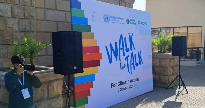 İsrail səfiri Walk to Talk yürüşündə iştirak edib