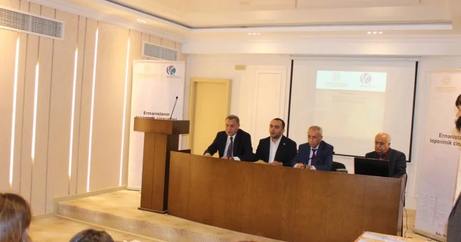 AzMİU da “Ermənistanın toponimik cinayətləri” mövzusunda konfrans keçirilib FOTOLAR
