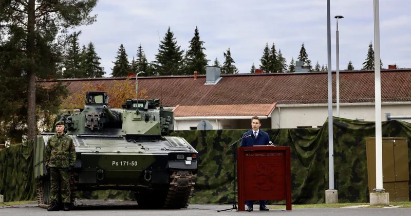 Finlandiya Rusiya sərhədində NATO nun Quru Qoşunlarının qərargahı açılıb