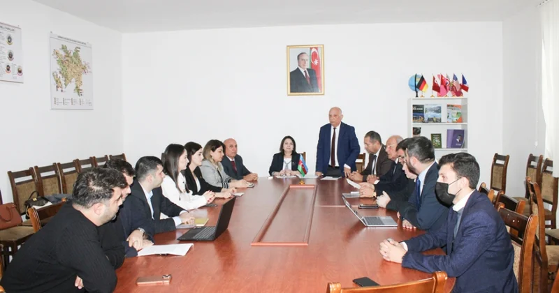 Türkiyəli alimlər Mingəçevir Dövlət Universitetində
