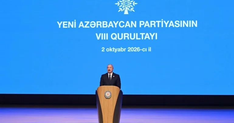 YAP ın qurultayı: Prezident yeni dövlətçilik konsepsiyasını elan etdi