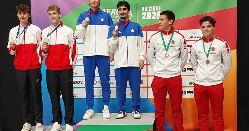 Gimnastlarımız İtaliyada beş qızıl, bir gümüş medal qazanıblar FOTO