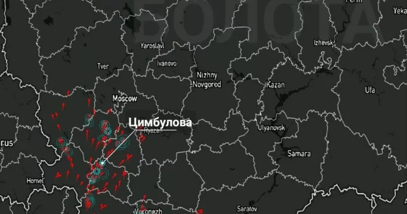 Exilenova+: Под массированной атакой база запуска БПЛА Цимбулова в России ФОТО