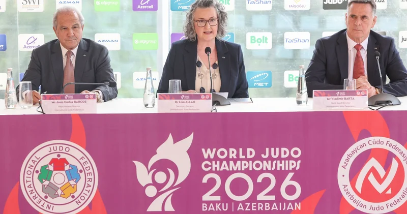 Bakı 2026 cüdo üzrə dünya çempionatının püşkatma mərasimi keçirilib