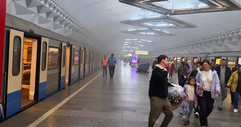 Пожар на станции Тульская в Москве: эвакуированы 250 человек