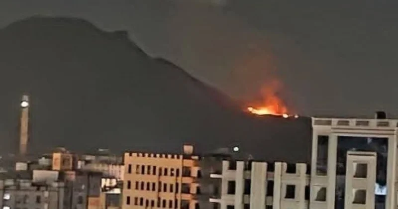 Səudiyyə qırıcıları Yəmənin paytaxtını bombaladı VİDEO