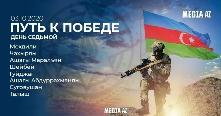 Седьмой день Отечественной войны: Суговушан, Талыш и еще несколько сел освобождены от оккупации