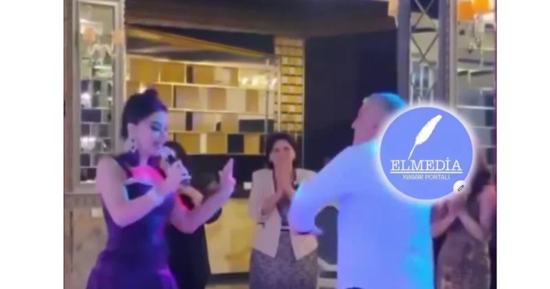 Əri Qumralla rəqs etdi, arvadı görün nə etdi... (Video)