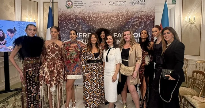 Azərbaycanlı modellər Fashion Culture Day in Paris də çıxış ediblər