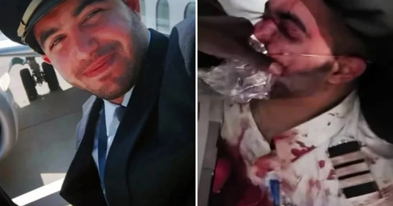Kapitanı bıçaqlayan pilotun fotosu yayıldı