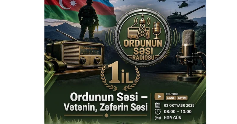 “Ordunun Səsi Radiosu” bir il sizinlə...
