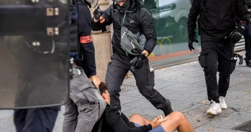 Fransada lisey şagirdi polis tərəfindən açılan atəşdən sonra bir gözünü itirib