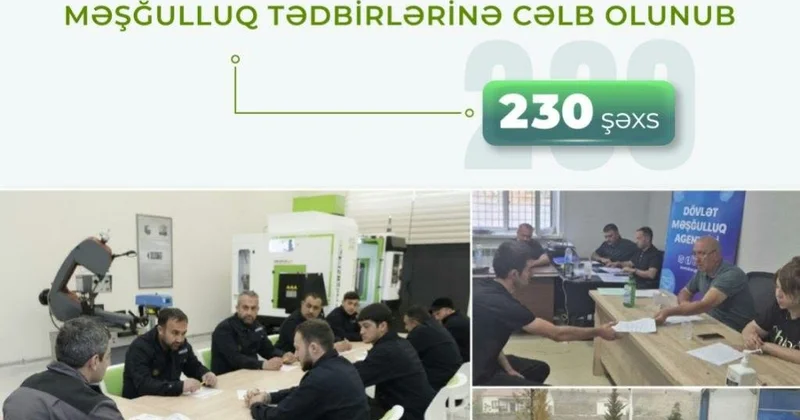 Onlar məşğulluq tədbirlərinə cəlb edildi