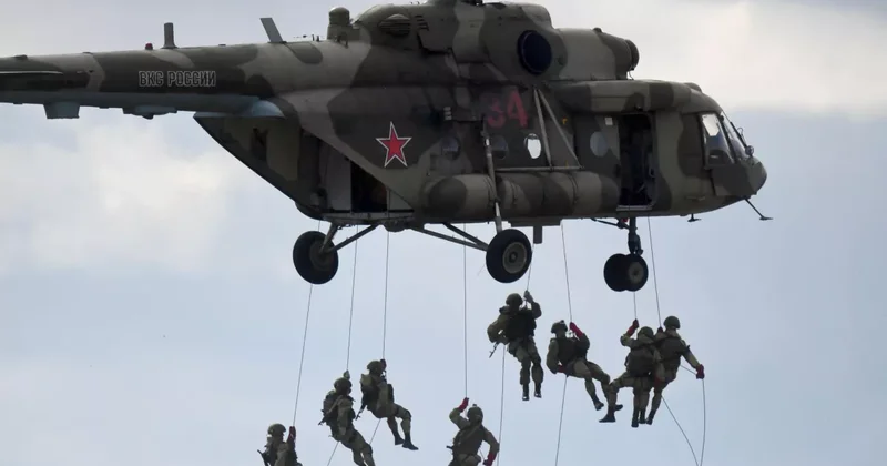 Российские десантники высадились в горах Таджикистана Видео