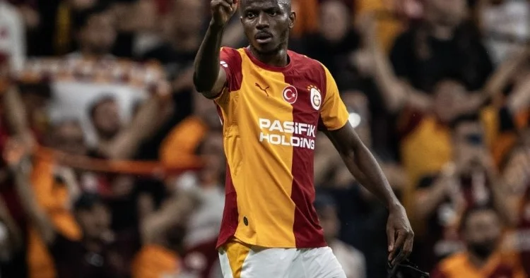 Qalatasaray da Viktor Osimhen sevinci