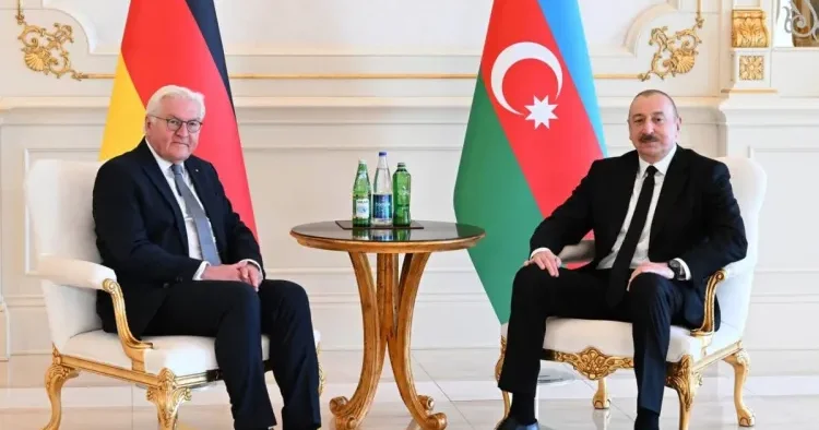 Azərbaycan lideri almaniyalı həmkarını təbrik ETDİ
