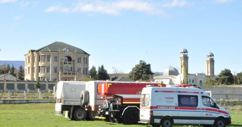 Şabranda kompleks mülki müdafiə təlimi keçirilib