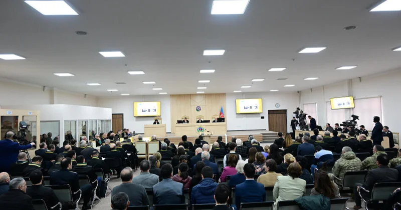 Ermənistan vətəndaşlarının məhkəməsində prokurorlar ittiham çıxışına başladı: Təqsirləri sübutlarla təsdiqlənib