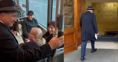 Paşinyan bu dəfə yeni imicdə avtobusa mindi... FOTO+VİDEO