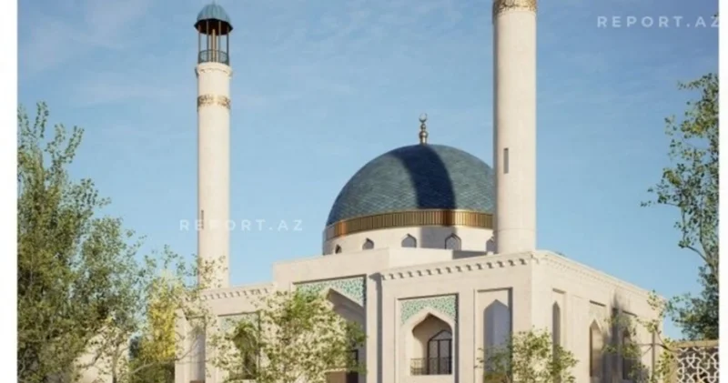 Cəbrayıl şəhər məscidinin ilkin layihəsi məlum olub