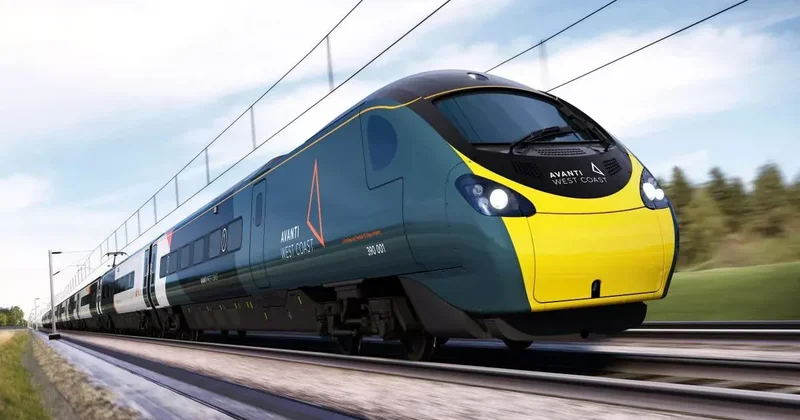 На северо западе Англии поезд сошел с рельсов