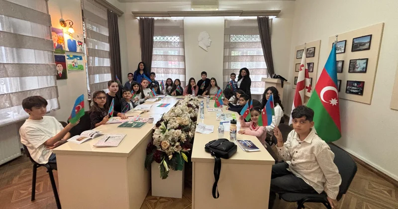 Batumidə azərbaycanlı uşaqlar üçün “Bazar günü” məktəbi fəaliyyətə başlayıb