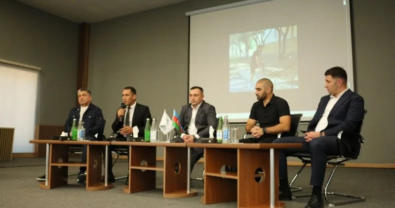 Qarabağ Universitetində Vətən müharibəsi qaziləri tələbələrlə GÖRÜŞDÜ