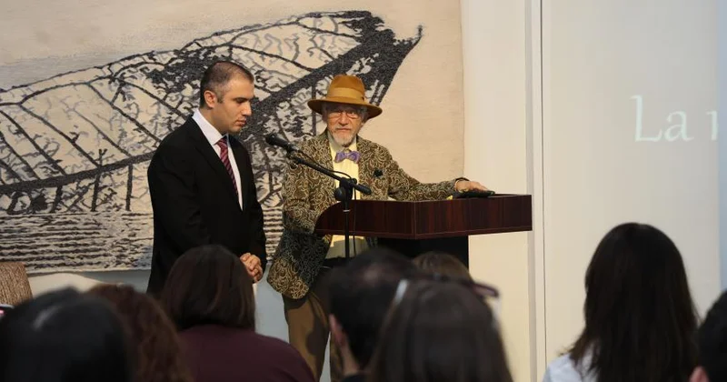 İtalyan heykəltaraş Cüzeppe Karta Azərbaycan Rəssamlıq Akademiyasında qonaq olub