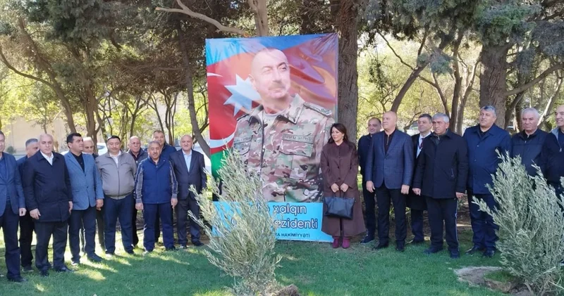 Nəsimi rayonunda ağacəkmə aksiyası təşkil edilib