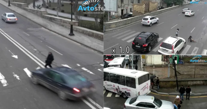 “Zebra”da sizə yol verildiyinə əmin olduqdan sonra keçin DYP dən piyadalara ÇAĞIRIŞ VİDEO