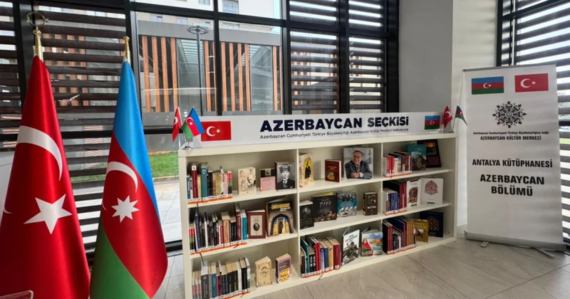 Antalya Kitabxanasında Azərbaycan bölməsi açılıb