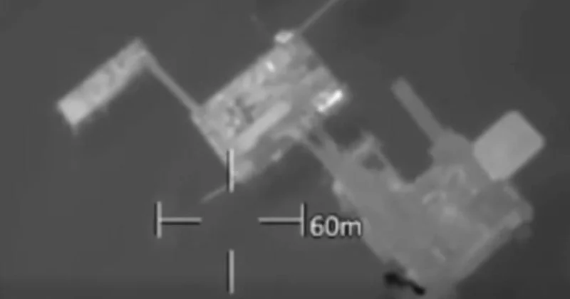 Ukrayna Hərbi Dəniz Qüvvələri “Sivaş“ qazma qurğusunu vurub