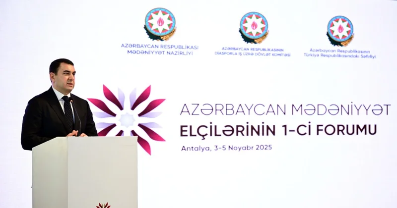 Adil Kərimli Antalyada açılış mərasimində iştirak edib FOTOLAR