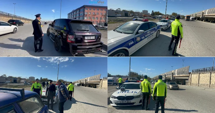 Nərimanovda yol polisinin keçirdiyi ekoloji reyddə bəzi sürücülər CƏRİMƏLƏNDİ VİDEO