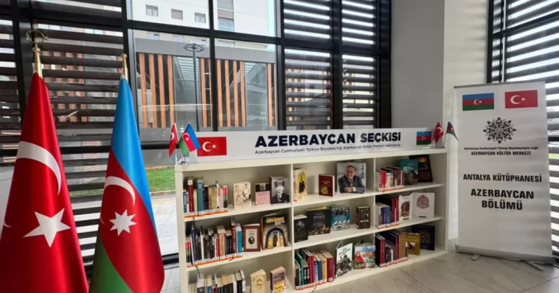Центральной библиотеке Антальи открылось азербайджанское отделение ФОТО