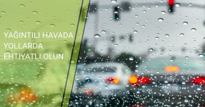 NİİM yağıntılı hava ilə bağlı sürücülərə müraciət edib