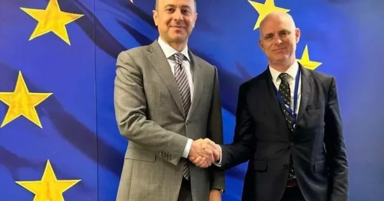 Qriqoryan Ursula von der Leyenin müşaviri ilə Tramp marşrutu nu müzakirə etdi