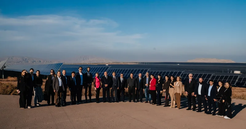 ® “Caspian Energy Club” üzvləri üçün “Qaradağ” Günəş Elektrik Stansiyasına “Grand CEO Tour” təşkil edilib